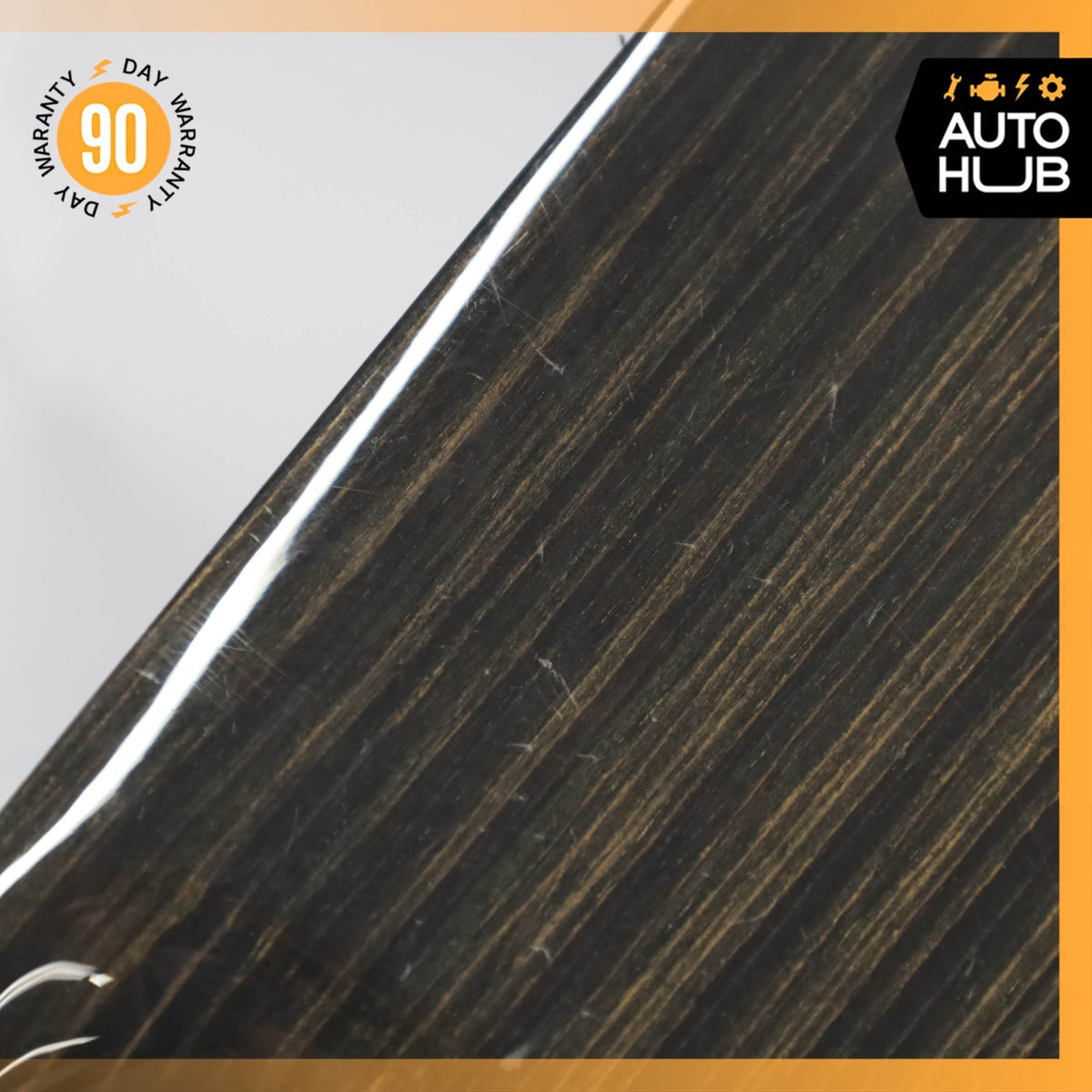 12-20 Tesla Model S Front Dashboard Center Cover Panel Trim Wood OEM 63k - photo 4