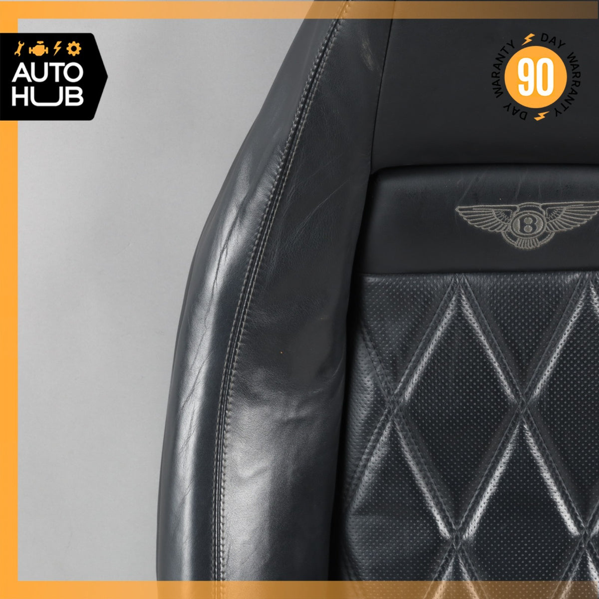 07-11 Bentley Continental GTC GT Front Left Side Top Upper Seat Cushion OEM - photo 4
