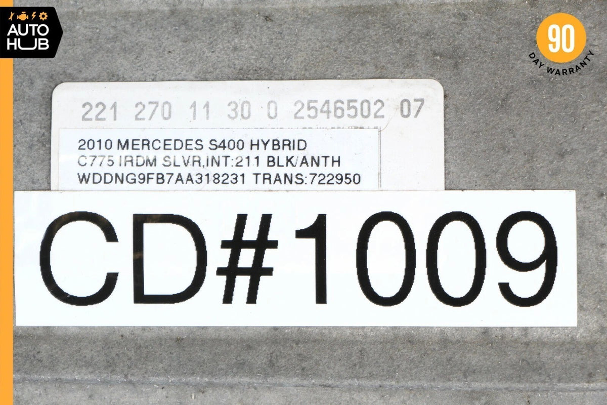 Mercedes W221 S400 Hybrid 722.9 7G-Tronic Automatic Transmission 722.950 OEM 78k - photo 13