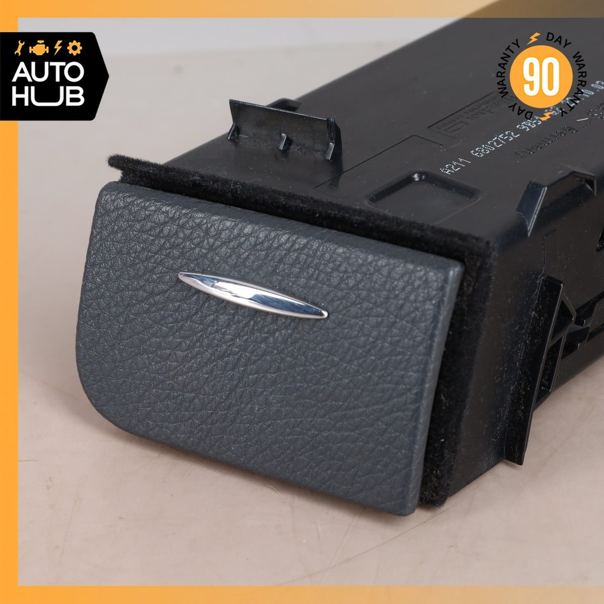 03-09 Mercedes W211 E320 E500 Right Side Dash Storage Compartment Black OEM - photo 3