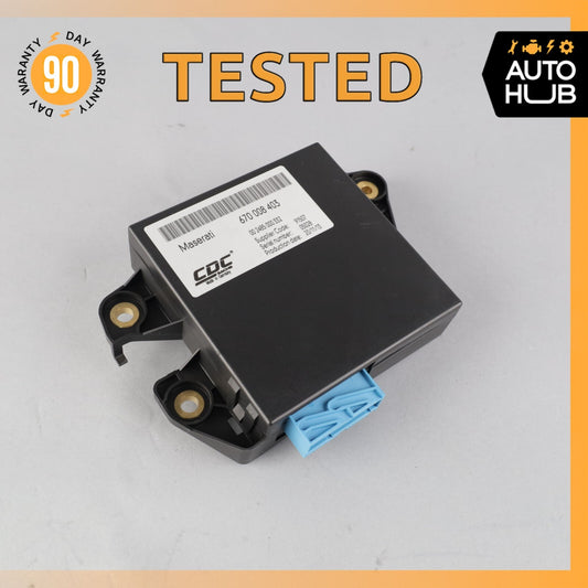 14-15 Maserati Quattroporte SQ4 M156 Suspension Control Module 670008403 OEM - photo 1