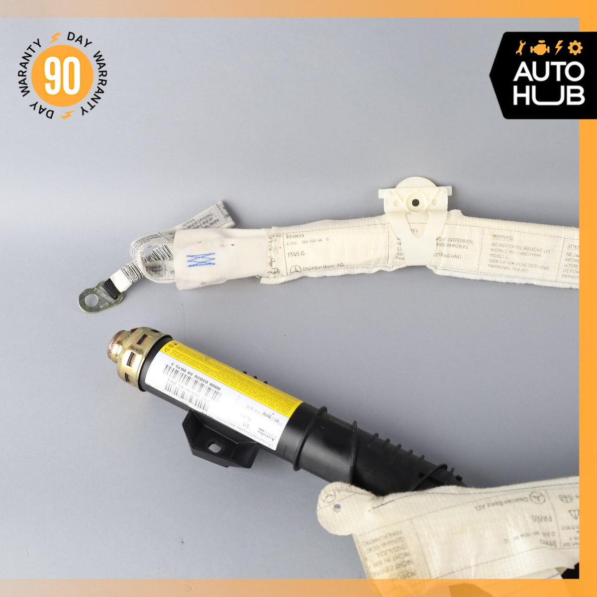 00-06 Mercedes W215 CL55 CL500 Roof Curtain Airbag Air Bag Right Side OEM 47k - photo 9