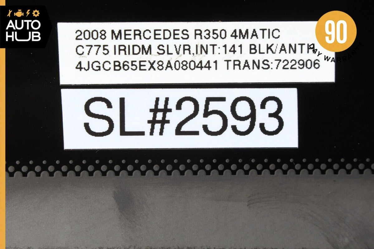 06-13 Mercedes W251 R350 R500 Rear Right Passenger Side Quarter Window Glass OEM - photo 12