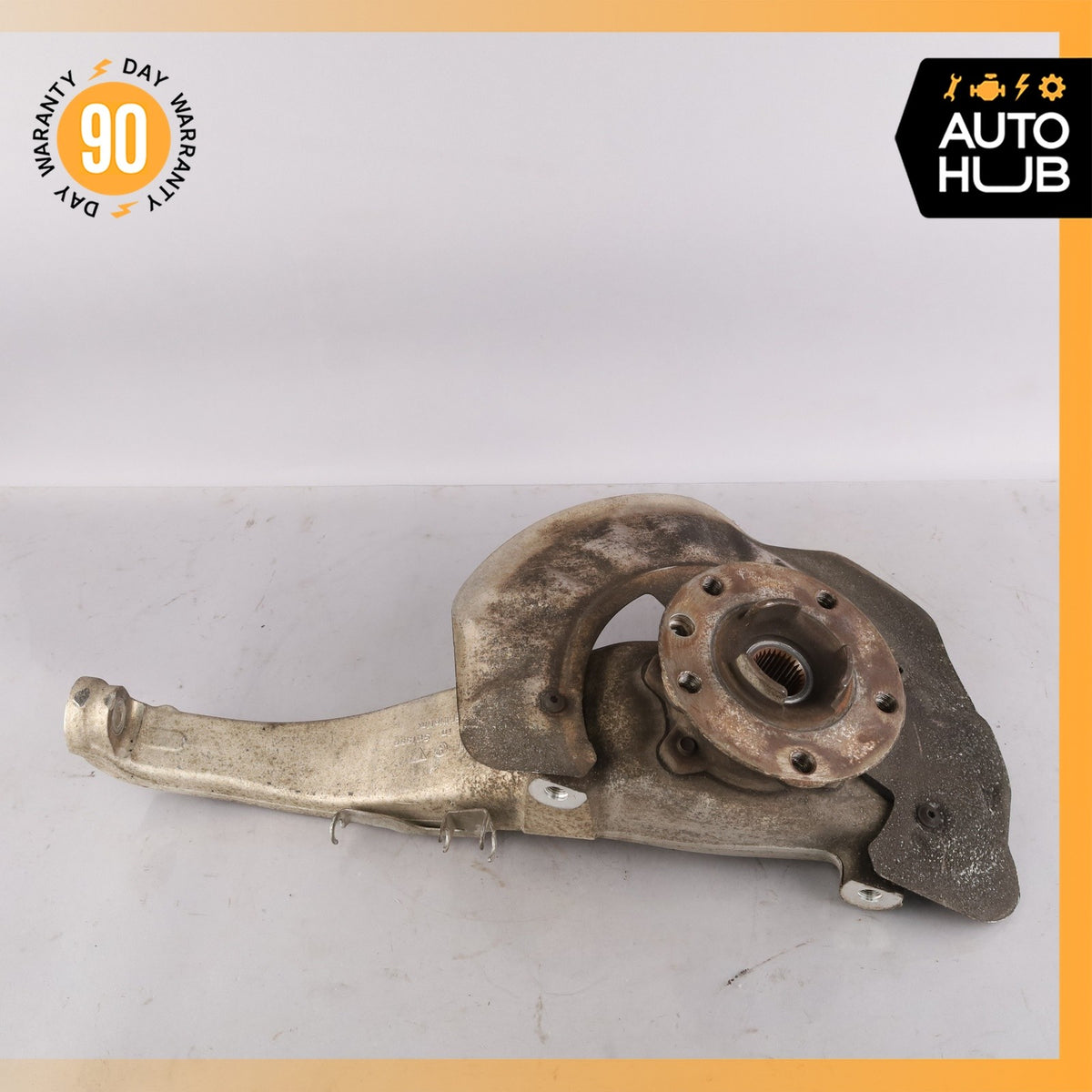 11-18 Porsche Cayenne 958 Front Left Driver Side Knuckle Spindle 7P0407245A OEM - photo 2