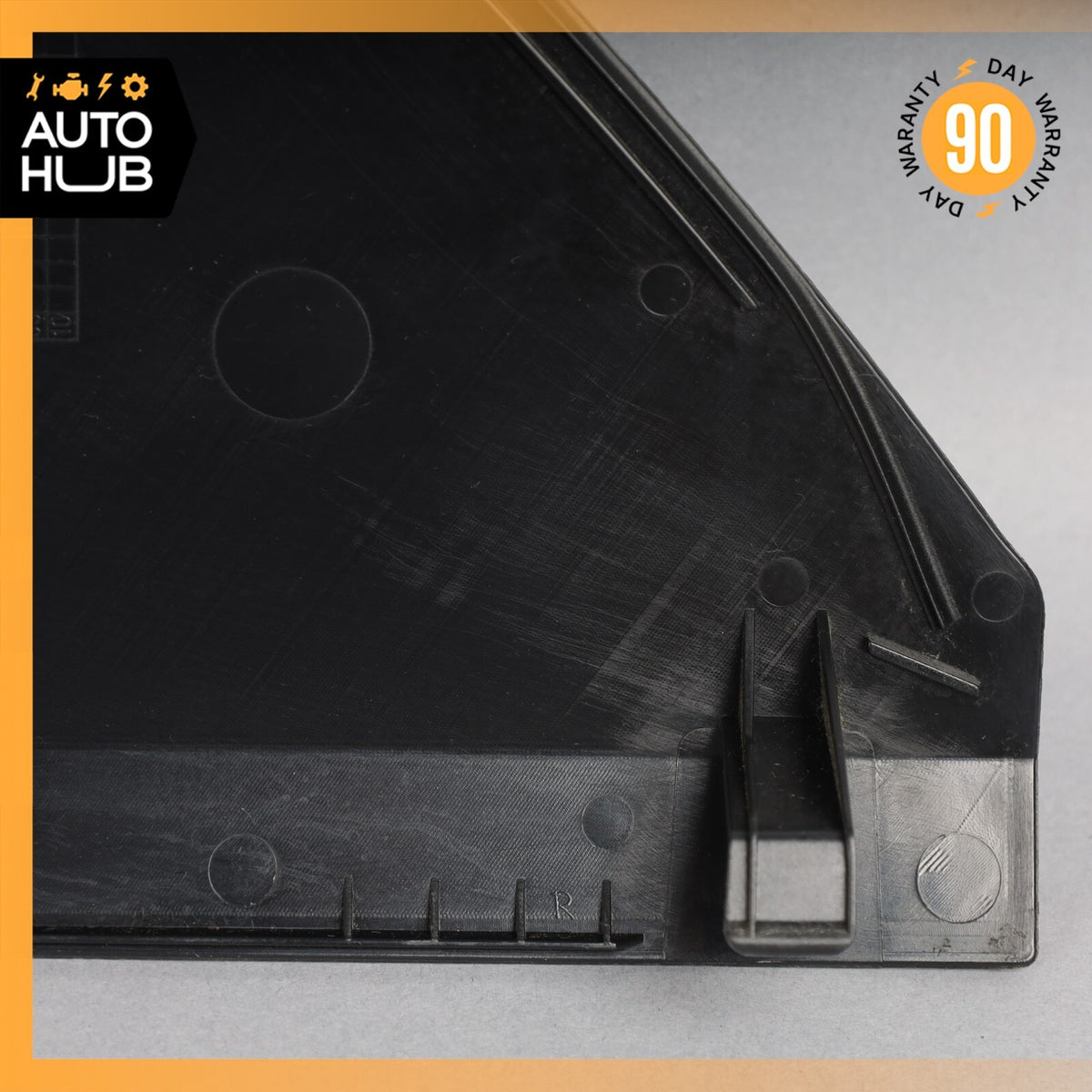 07-09 Mercedes W211 E350 E320 E550 Right Dashboard Trim Cover Panel Black OEM - photo 8