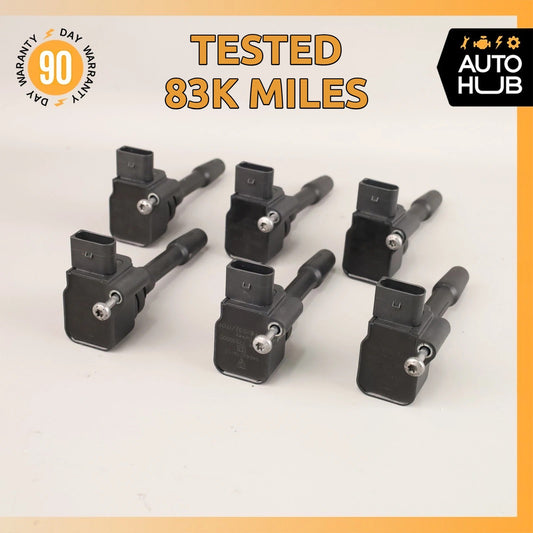 Porsche Panamera Macan 95B 3.0L V6 Ignition Coil Coils Set of 6 94660210403 OEM - photo 1