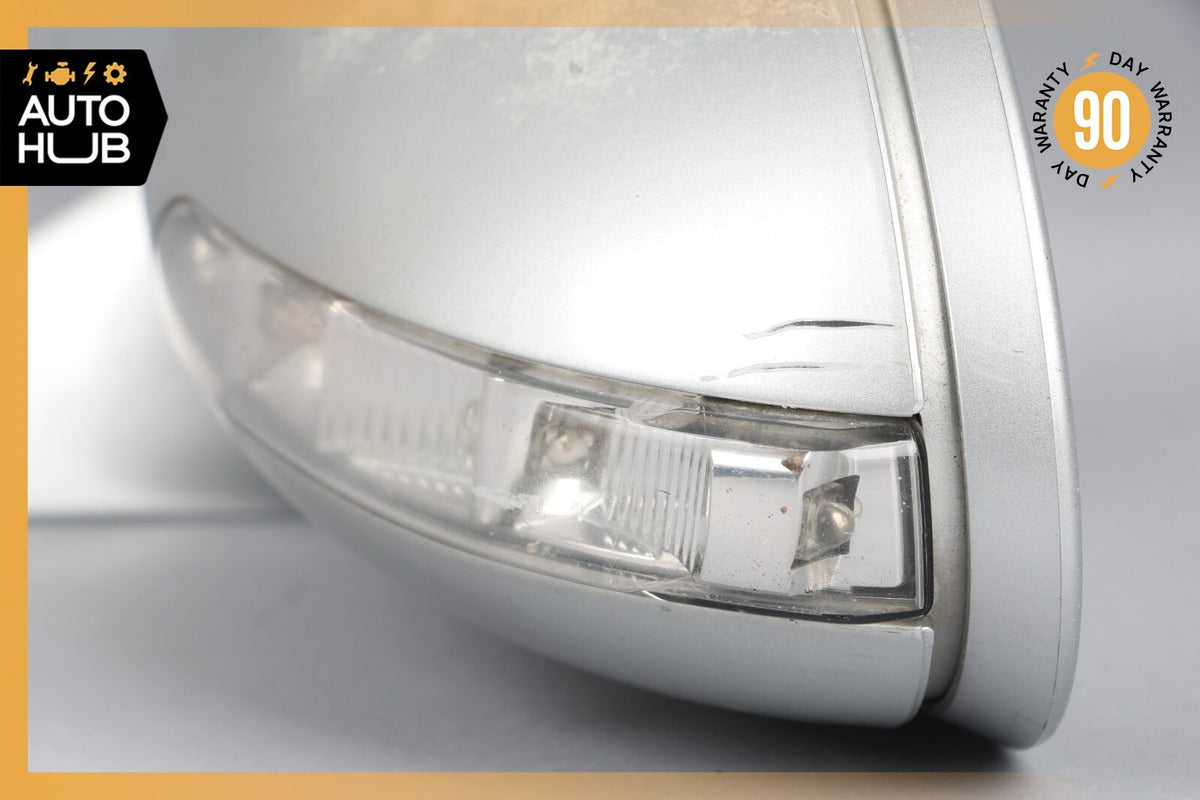 06-08 Mercedes W219 CLS500 CLS55 AMG Left Side Rear View Door Mirror Silver OEM - photo 9