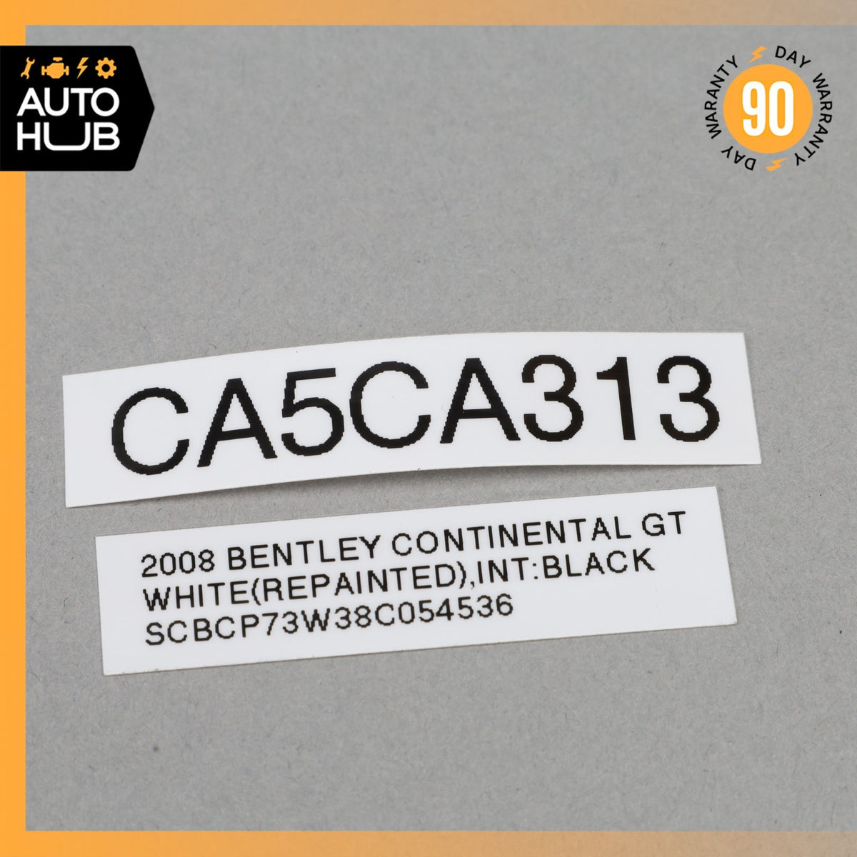 03-17 Bentley Continental GT Coupe Interior Coat Hook 3W0857633F OEM - photo 6
