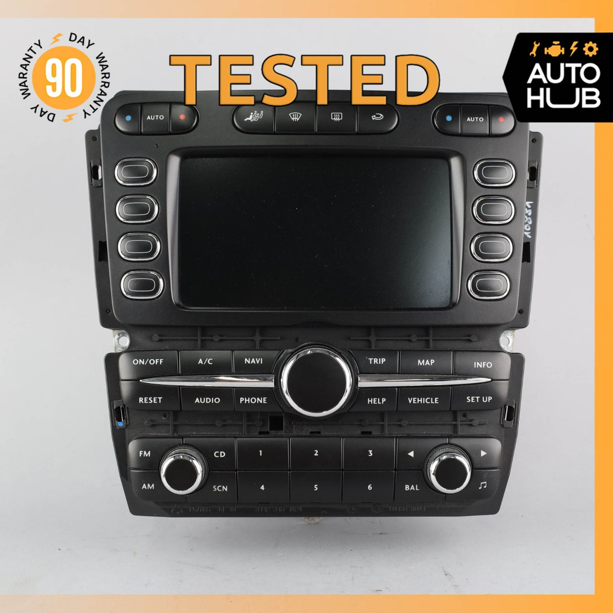 03-07 Bentley Continental GT Flying Spur Command Head Unit Navigation Radio OEM - photo 1