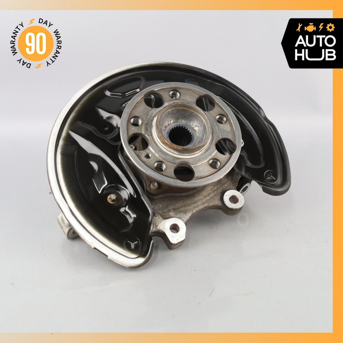 17-20 Mercedes W213 E300 E350 Rear Right Side Spindle Knuckle Hub OEM - photo 2