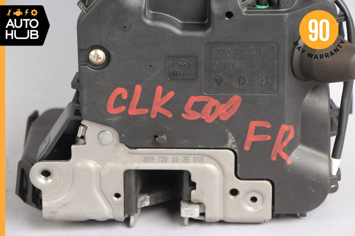 03-09 Mercedes W209 CLK500 CLK55 Right Door Lock Latch Actuator 2097201035 OEM - photo 5