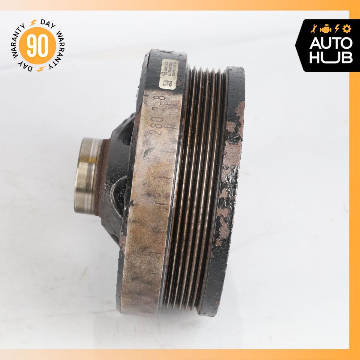 07-15 Mercedes W164 ML63 E63 SLS AMG Crank Shaft Pulley Harmonic Dampener OEM - photo 13