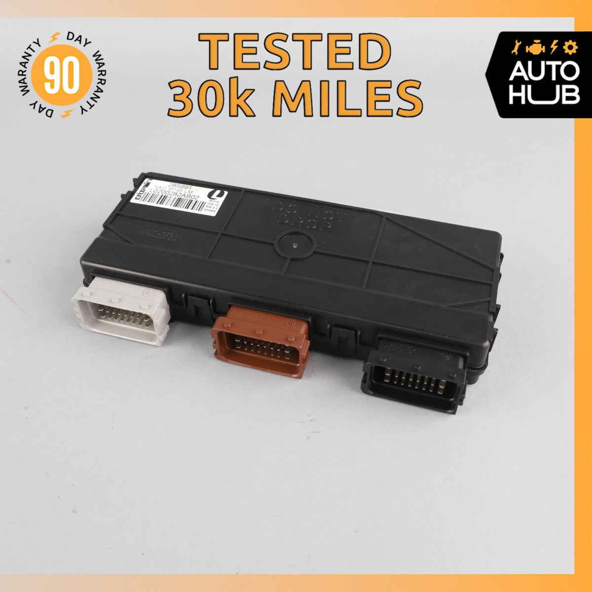 08-19 Maserati GranTurismo M145 Front Left Side Seat Control Module OEM 30k - photo 1
