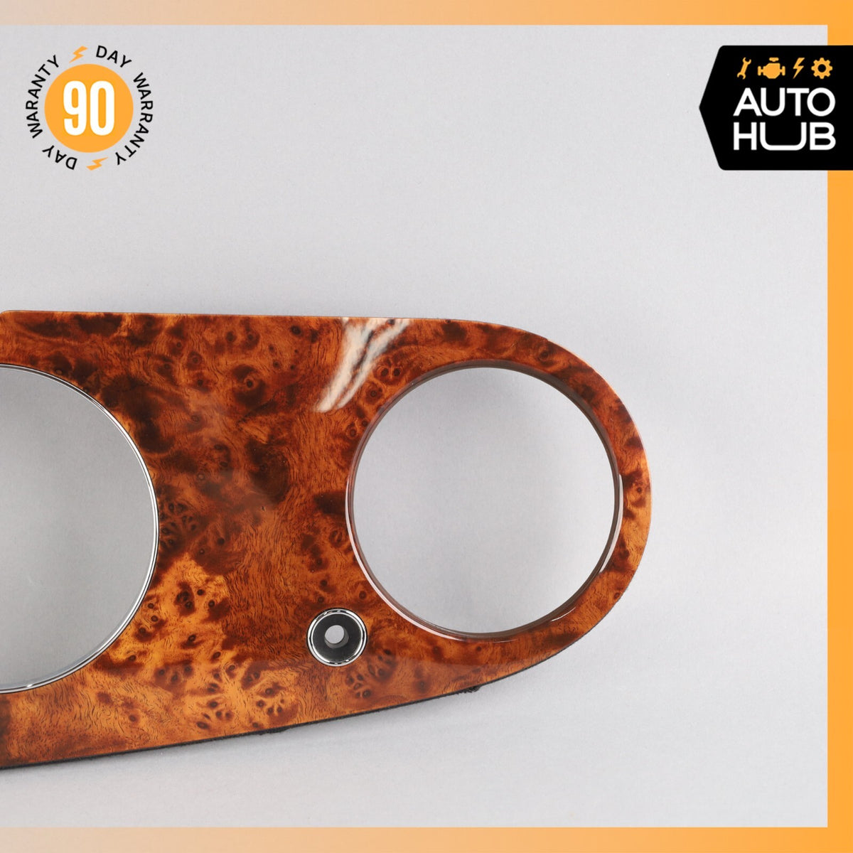 03-13 Bentley Continental GTC GT Dash Panel Speedometer Bezel Trim Wood OEM 46k - photo 4