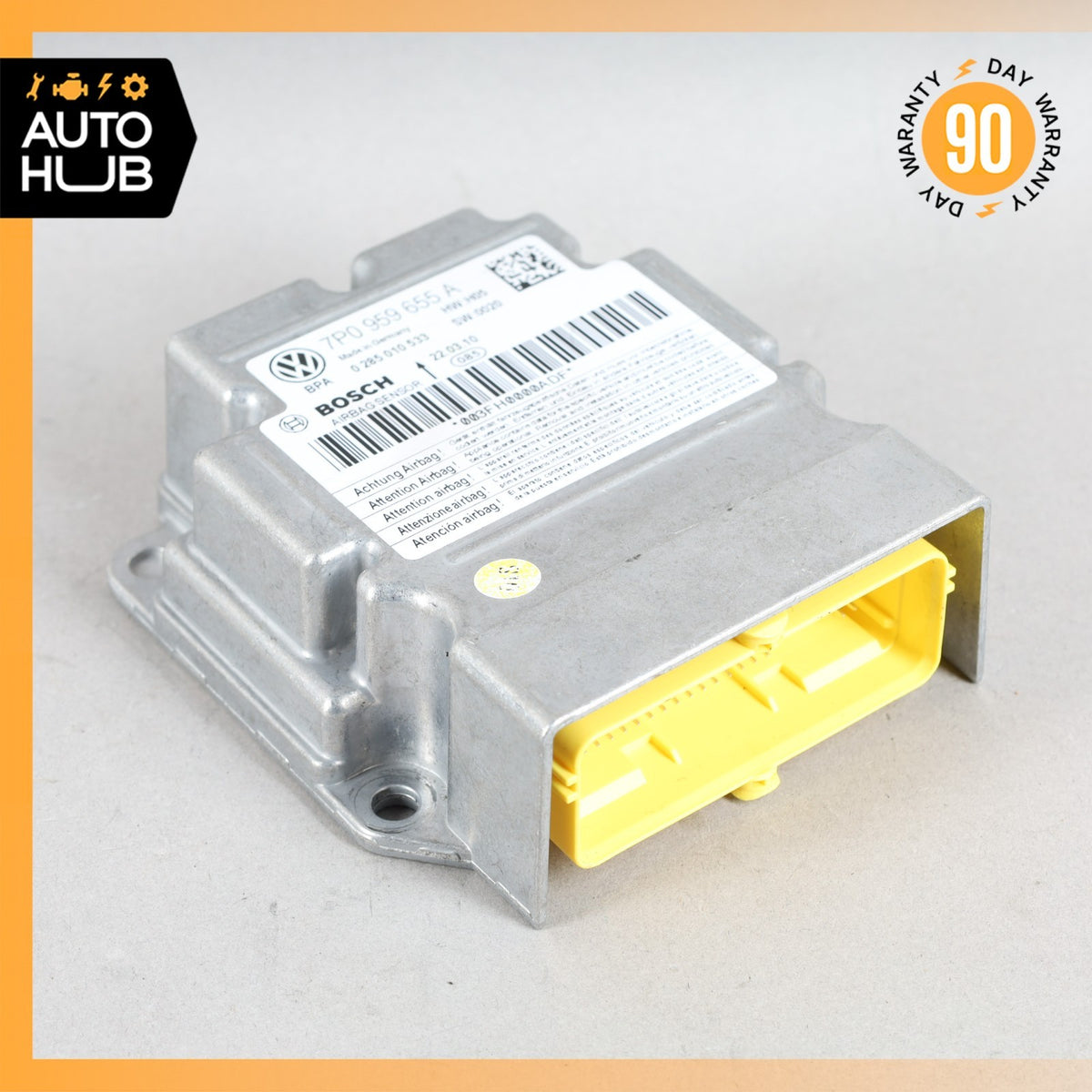11-14 Porsche Cayenne 958 Airbag Air Bag Sensor SRS Control Module OEM - photo 1