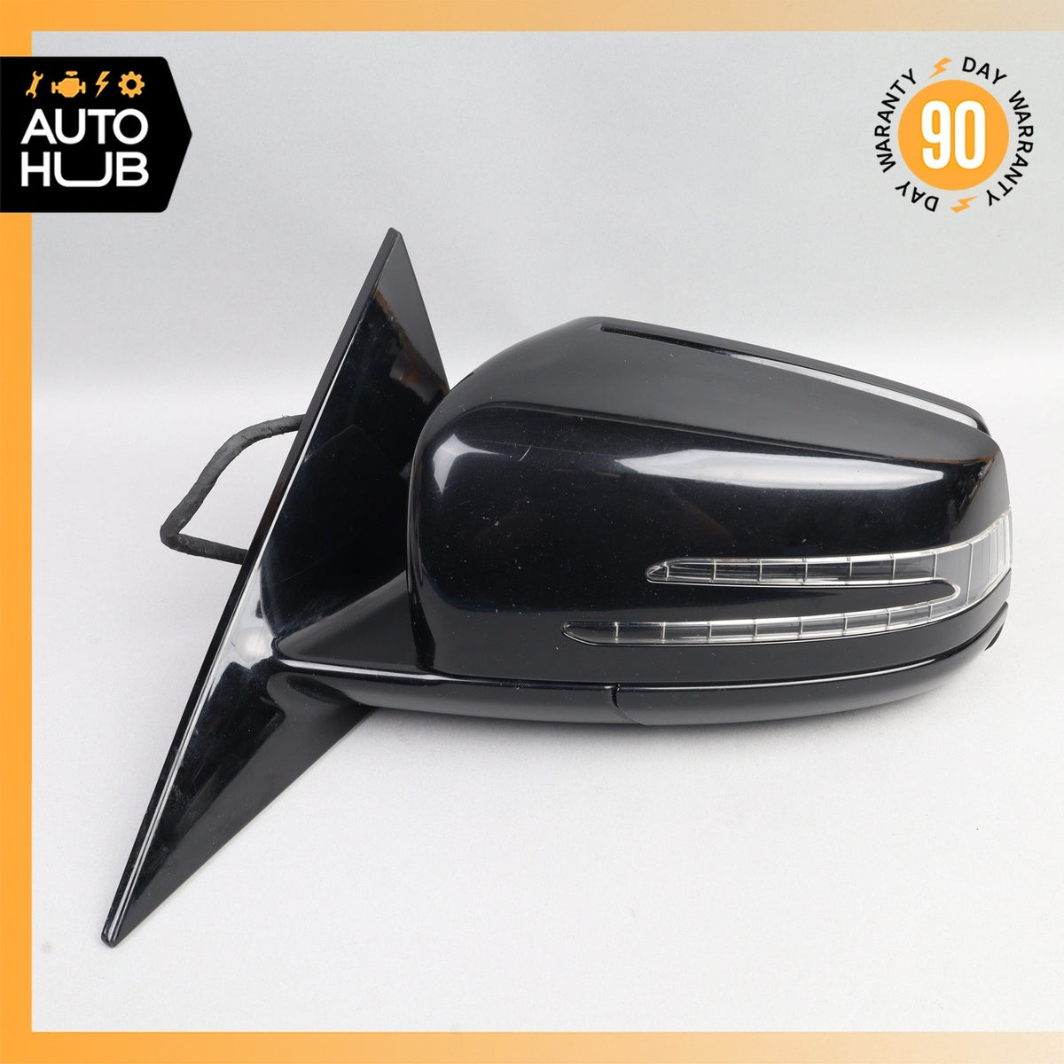 10-17 Mercedes W207 E400 E550 Left Side Rear View Door Mirror w/ Blind Spot OEM - photo 5
