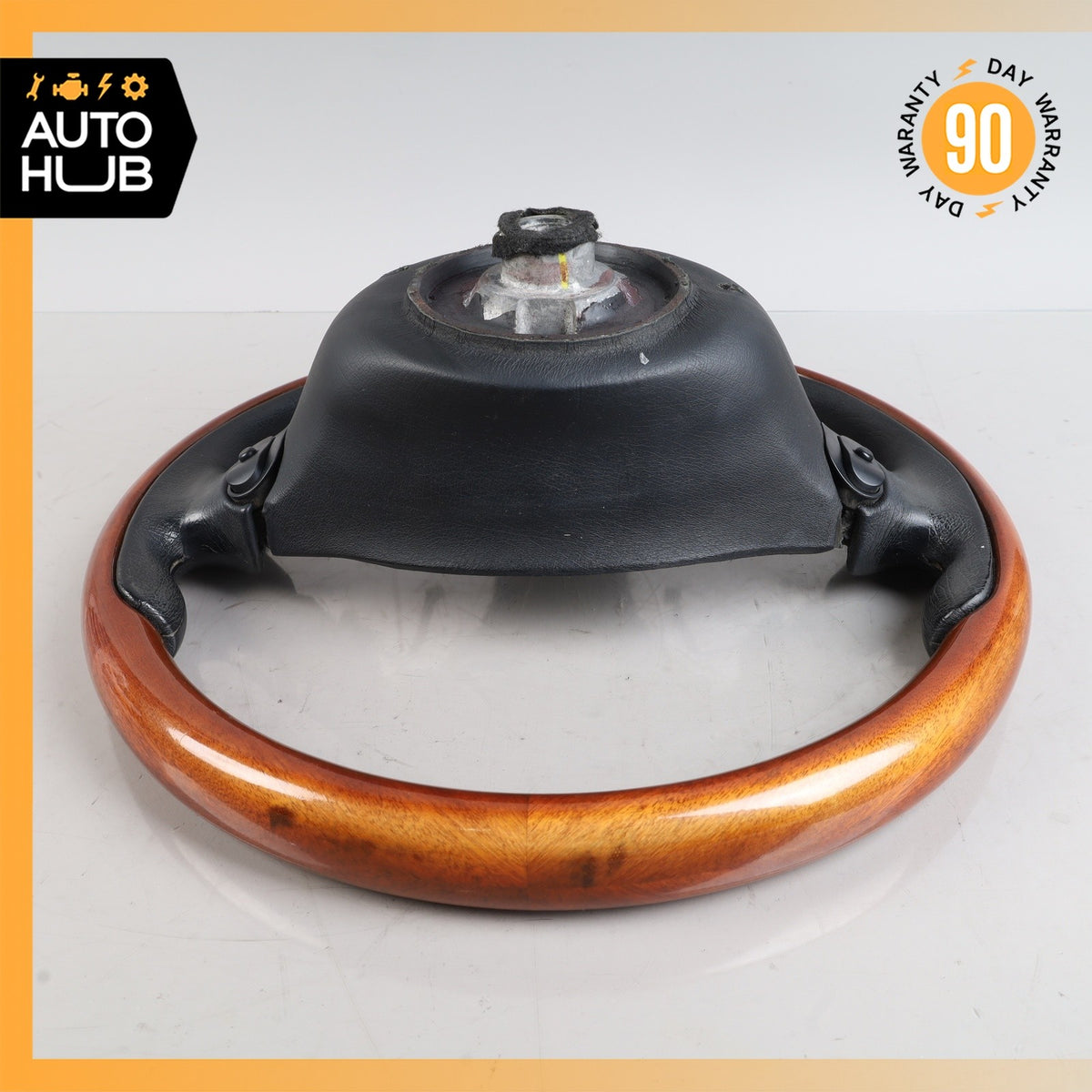 03-13 Maserati Quattroporte M139 Steering Wheel Mahogany Wood Black OEM 84k - photo 18