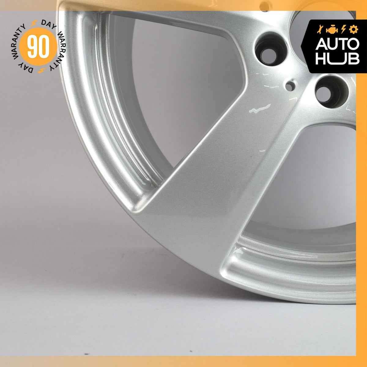 Mercedes W212 E350 E400 9 x 18 18'' Rear Wheel Rim Silver 2124011402 OEM - photo 5