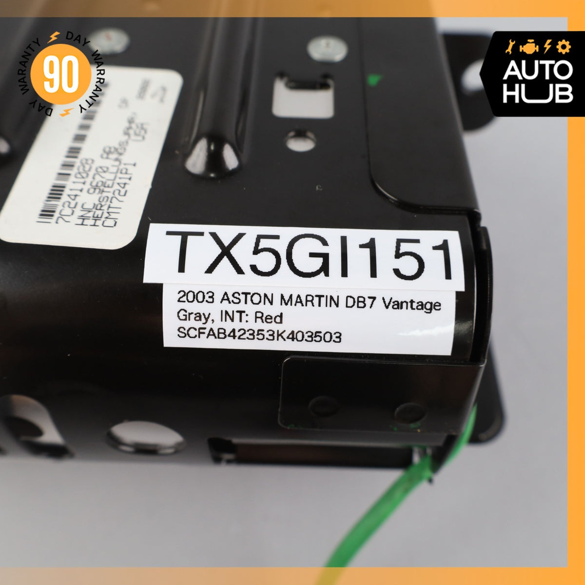 00-04 Aston Martin DB7 Vantage Passenger Dash Airbag Air Bag OEM 35k - photo 13