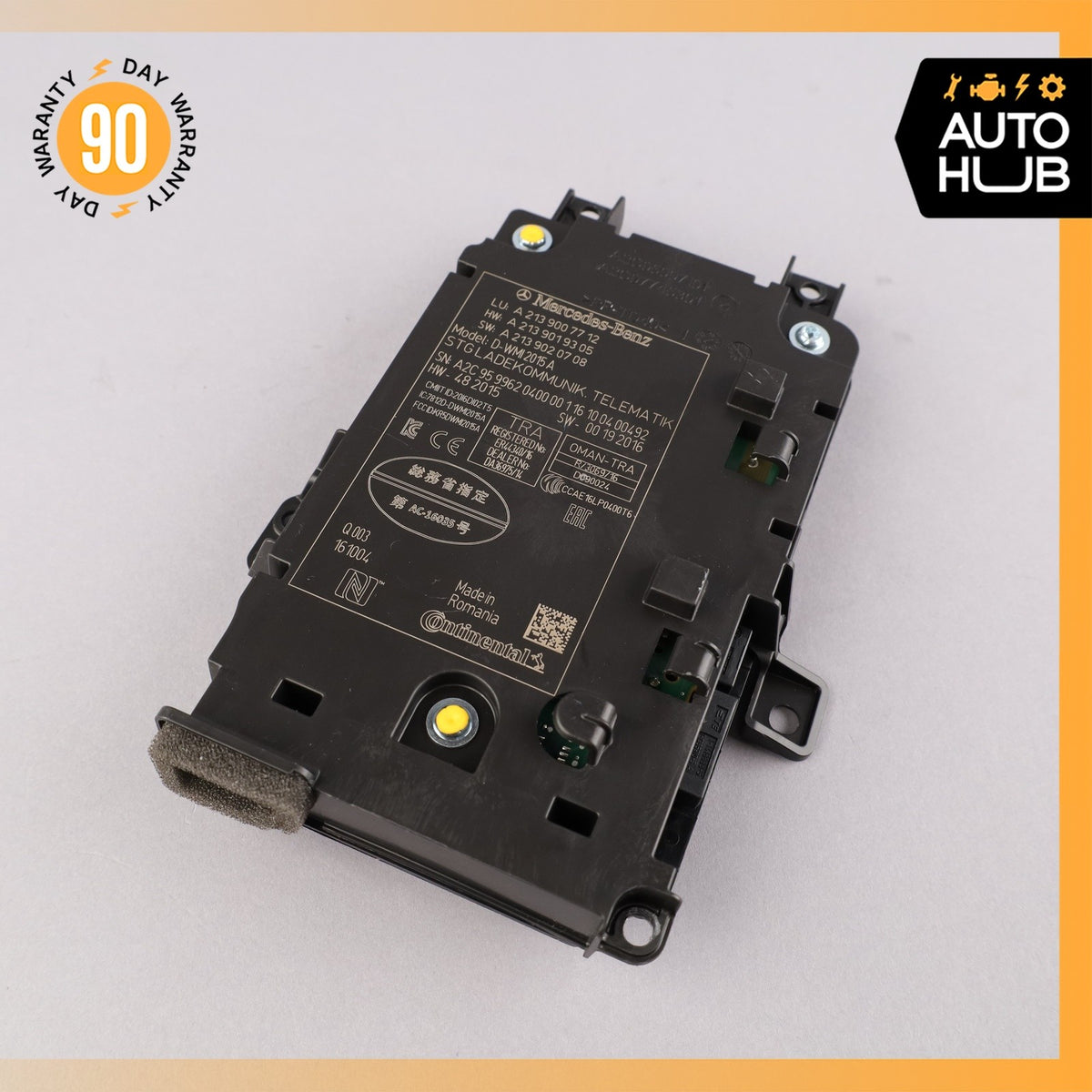 Mercedes W213 E300 Bluetooth Telematic Control Module 2139007712 OEM - photo 1
