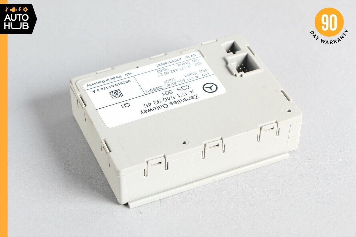 03-11 Mercedes R171 SLK300 E320 Central Gateway Control Module 1715409245 OEM - photo 3