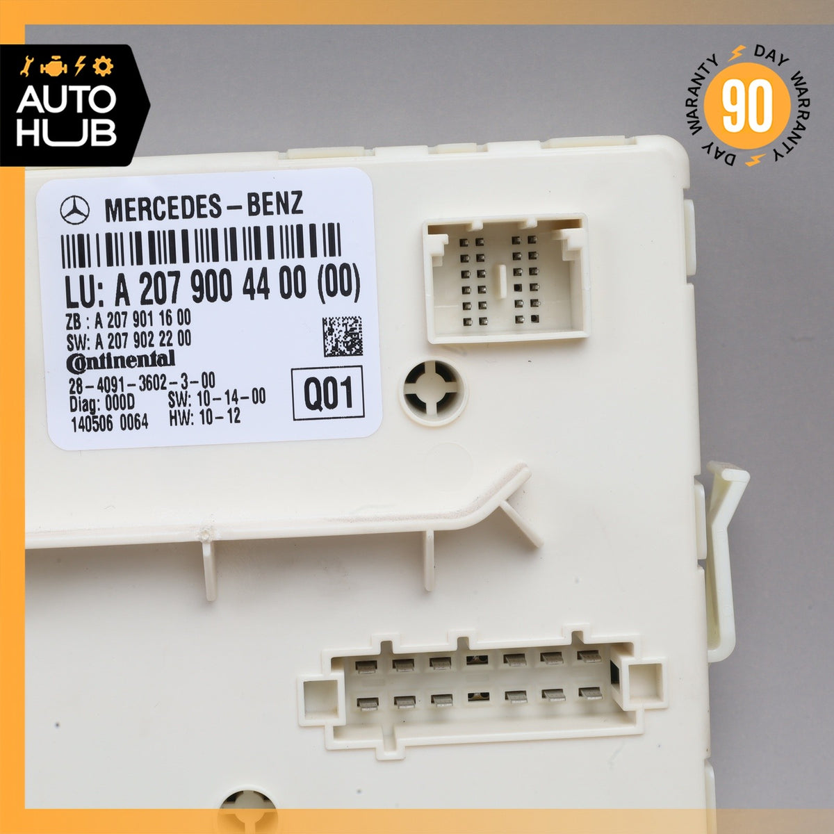 10-17 Mercedes W207 E350 E550 Coupe Rear Window Regulator Control Module OEM - photo 6