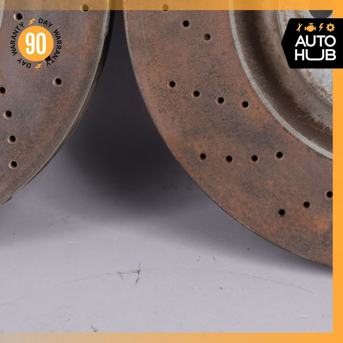 Mercedes R230 SL55 SL65 AMG SL600 CL550 Front Brake Rotors 2304210712 OEM 76k - photo 12