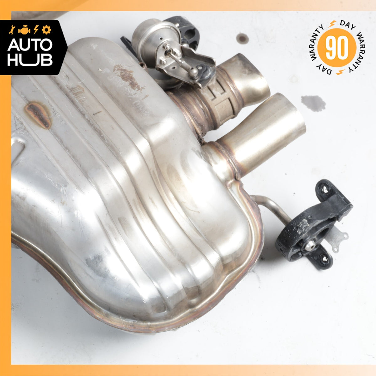 03-12 Bentley Continental GT Exhaust Muffler Mufflers Right & Left Set OEM 36k - photo 17