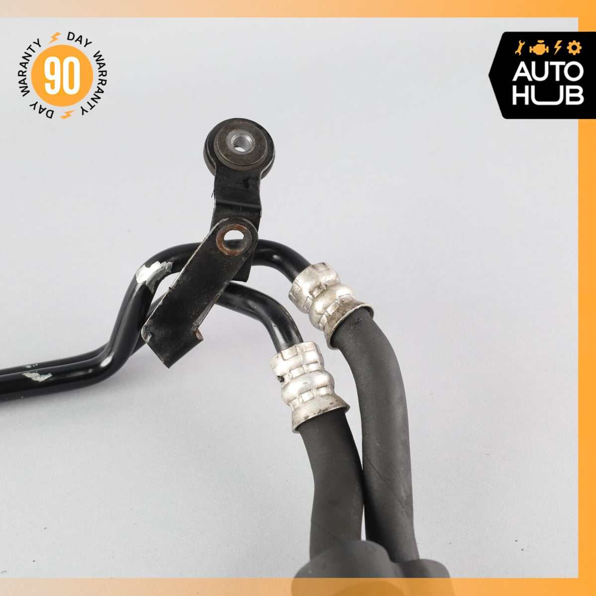 03-13 Bentley Continental GTC Left & Right Side Transmission Oil Cooler Line OEM - photo 4