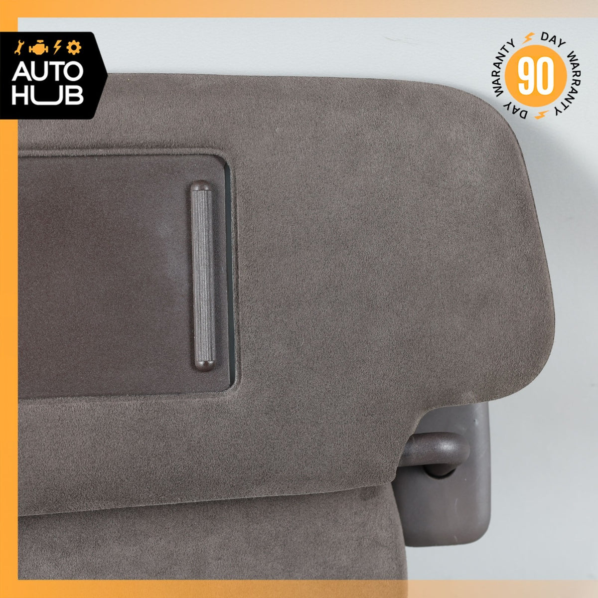 11-18 Porsche Cayenne 958 Sun Visor Sunvisor Left Side Suede Brown OEM - photo 13