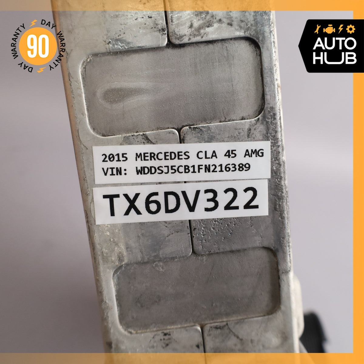 14-15 Mercedes W117 CLA45 GLA45 AMG Engine Charge Air Intercooler OEM - photo 13