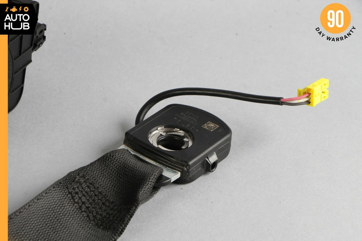 07-10 Mercedes W216 CL550 CL63 AMG Front Right Passenger Seat Belt Black OEM - photo 8