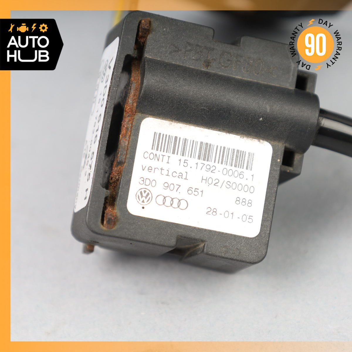 03-07 Bentley Continental GT GTC Front Left Acceleration Sensor Module Unit OEM - photo 9