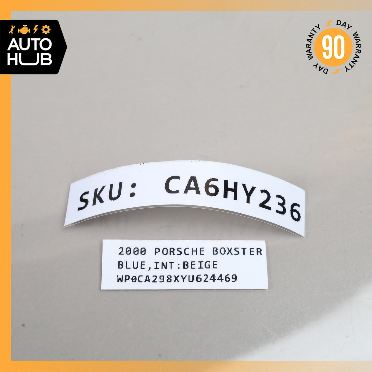 Porsche Boxster 986 2.7L Automatic Transmission Control Unit TCU TCM OEM 89k - photo 8