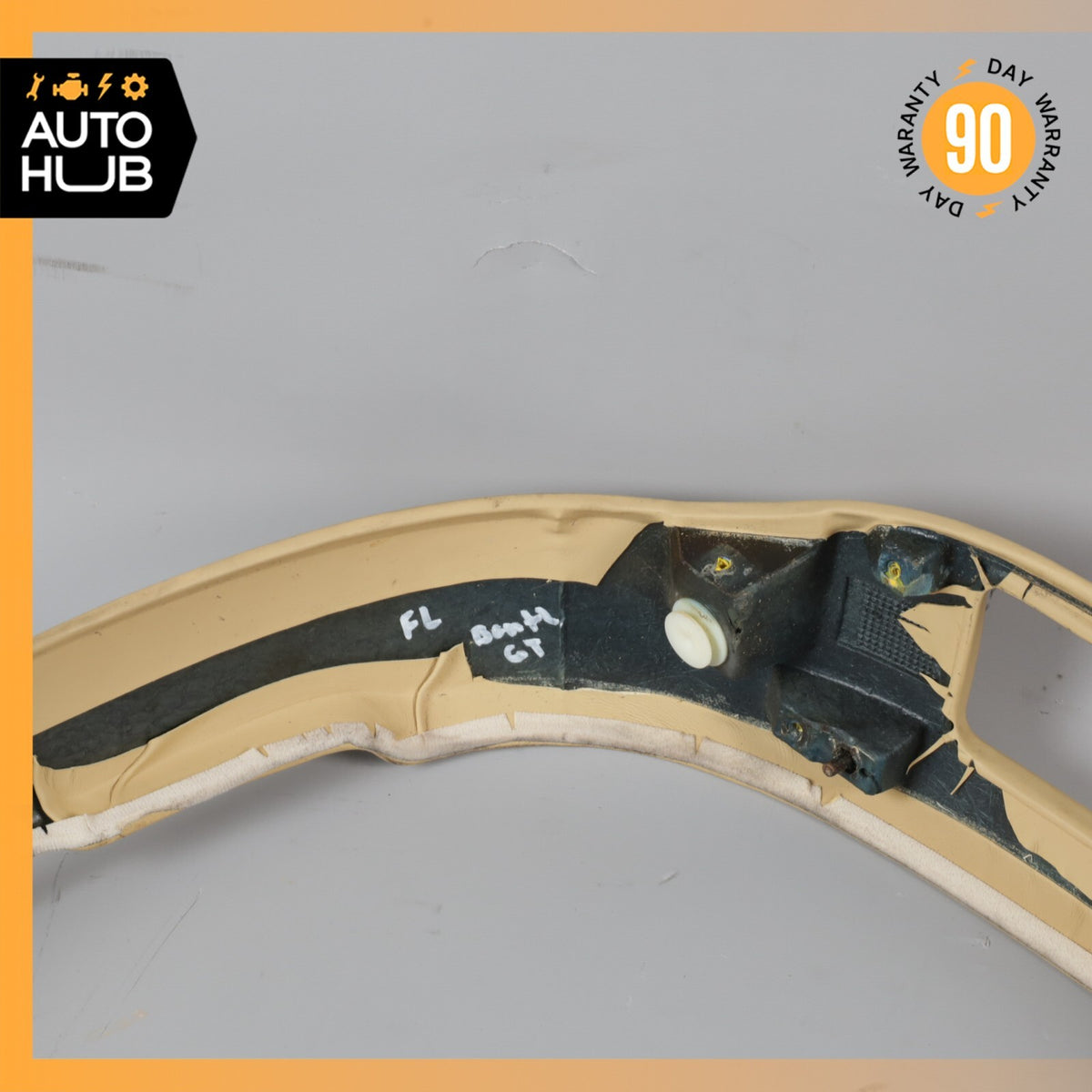 03-11 Bentley Continental GT GTC Front Left Side Seat Switch Cover Trim OEM 36k - photo 10