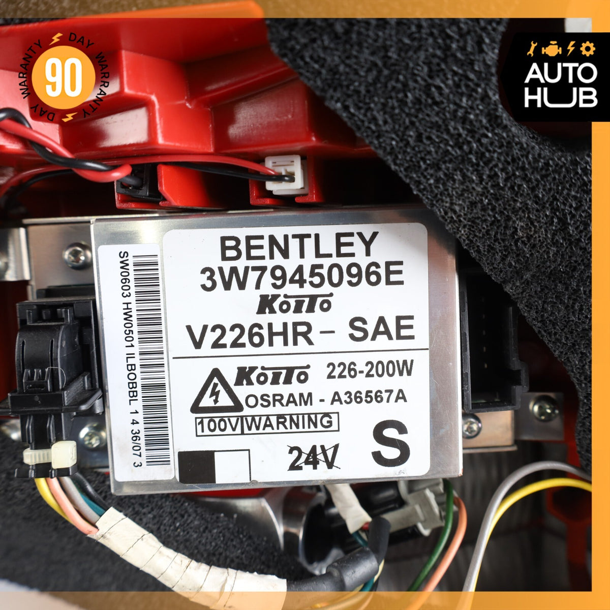 03-09 Bentley Continental GTC Right Passenger Side Tail Light Lamp OEM 46k - photo 15