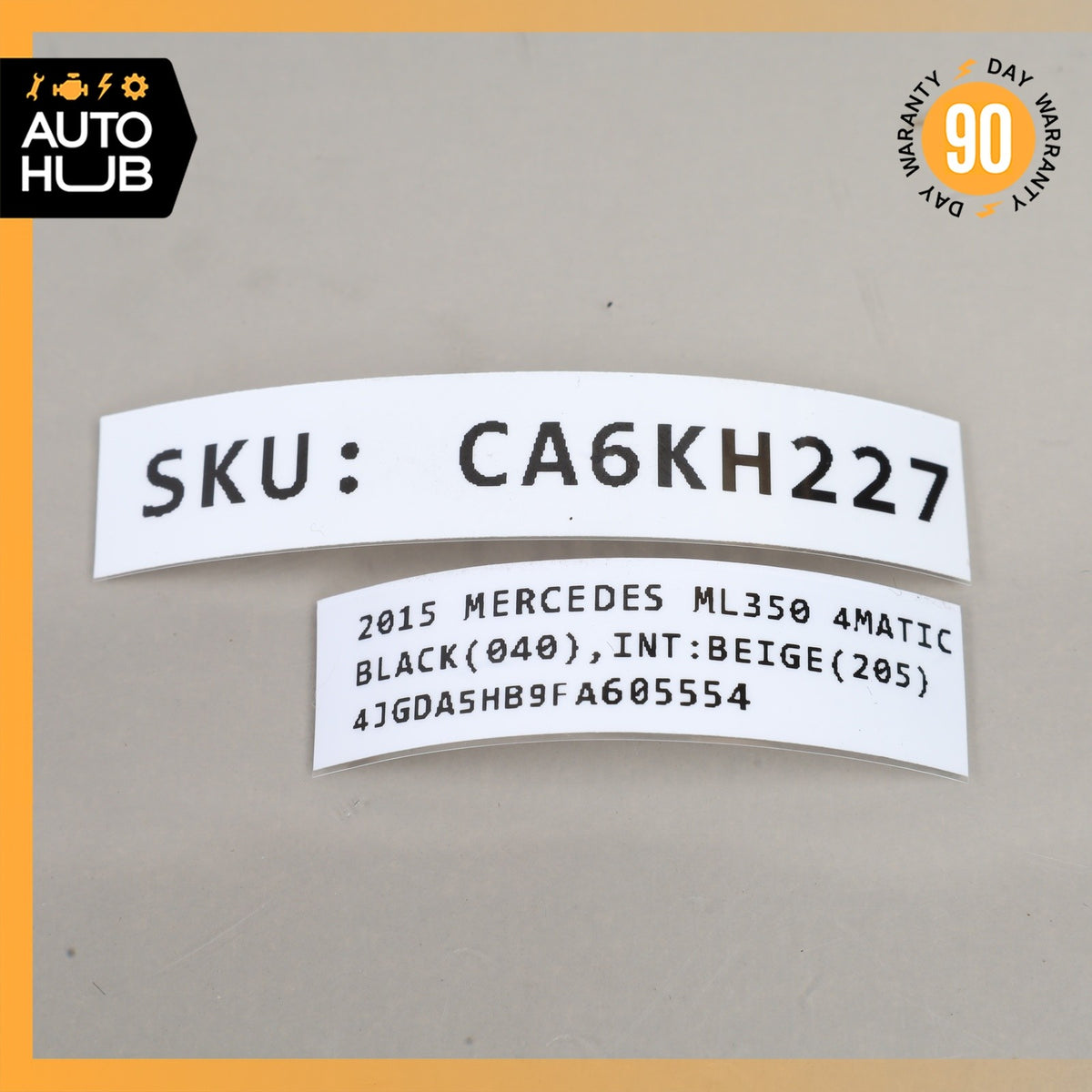 Mercedes W166 ML350 C300 Rear Bumper Blind Spot Radar Distance Sensor Module OEM - photo 7