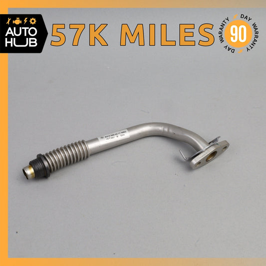 15-20 Mercedes X253 GLC300 C300 E300 M274 Turbocharger Return Oil Line OEM - photo 1