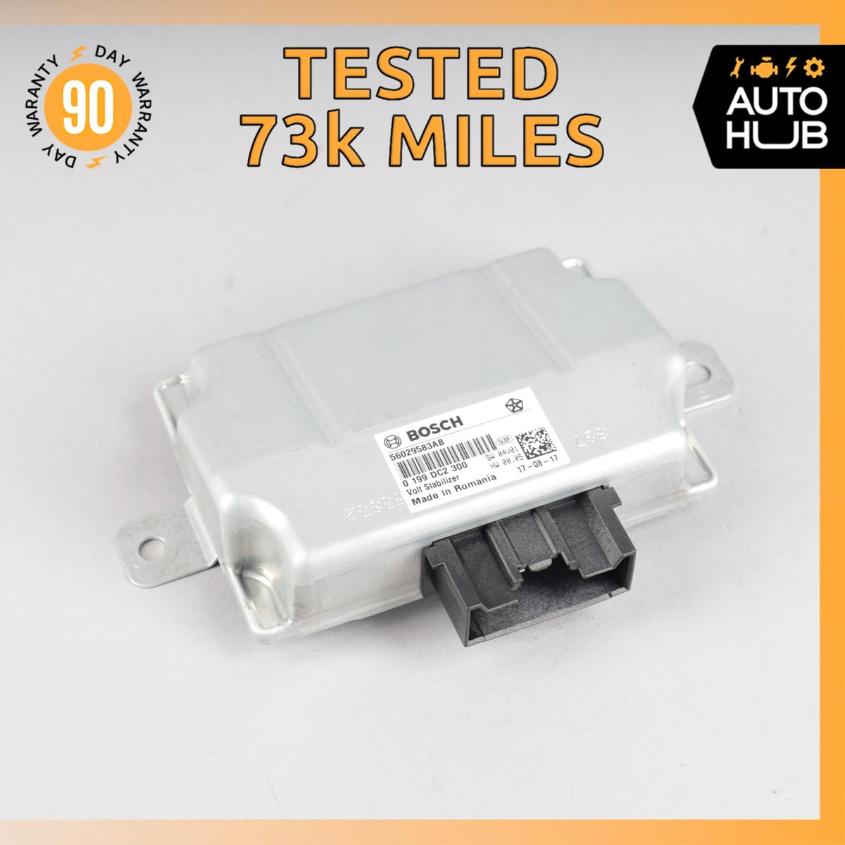 14-22 Maserati Levante Ghibli Voltage Stabilizer Power Inverter Module OEM 73k - photo 1