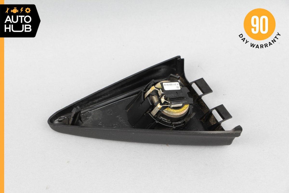 05-11 Mercedes R171 SLK350 SLK300 Left Side Door Tweeter Speaker Cover Black OEM - photo 7