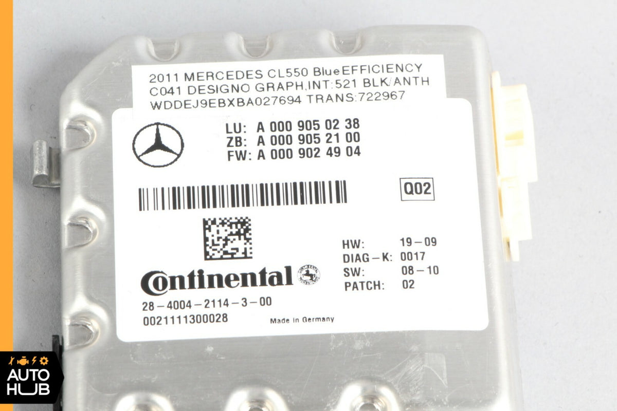 10-13 Mercedes W221 S400 CL550 Active Lane Assist Multi Purpose Camera Module - photo 12