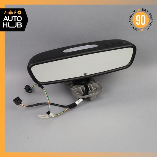 07-09 Mercedes W221 S550 S63 AMG Interior Rear View Mirror Black 2218103917 OEM - photo 1