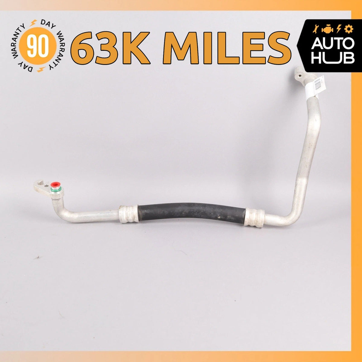 12-15 Tesla Model S A/C Air Conditioning Line Pipe Hose 100929300A OEM 63k - photo 1
