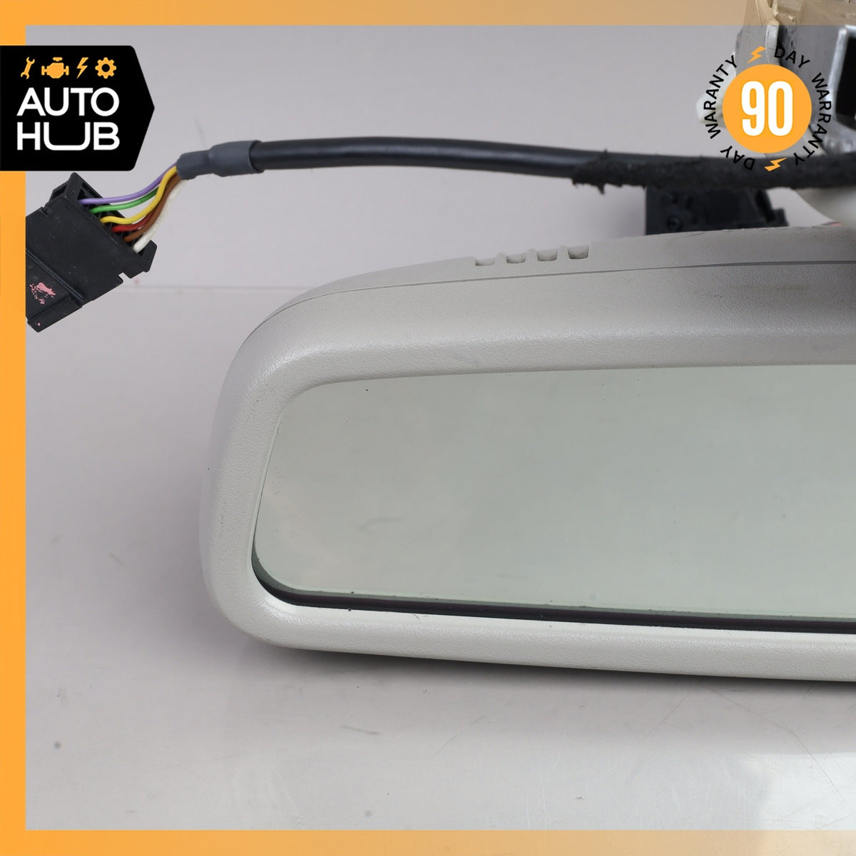00-06 Mercedes W215 CL55 AMG CL600 Interior Rear View Mirror 2158110007 Gray OEM - photo 5