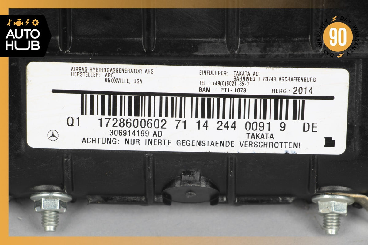 12-20 Mercedes R231 SL400 SLK250 Glove Box Passenger Knee Airbag Air Bag OEM - photo 8