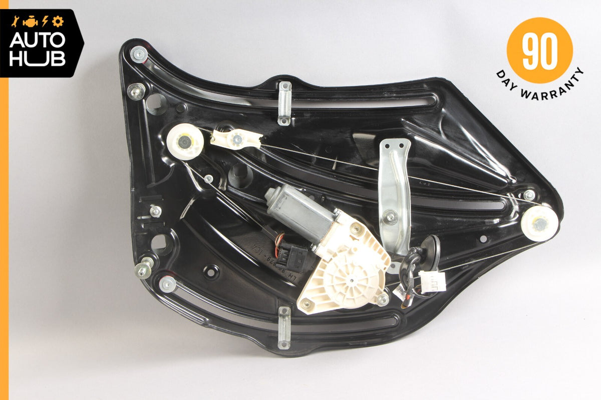 11-17 Mercedes W207 E550 Convertible Rear Left Window Regulator W/Motor OEM - photo 1