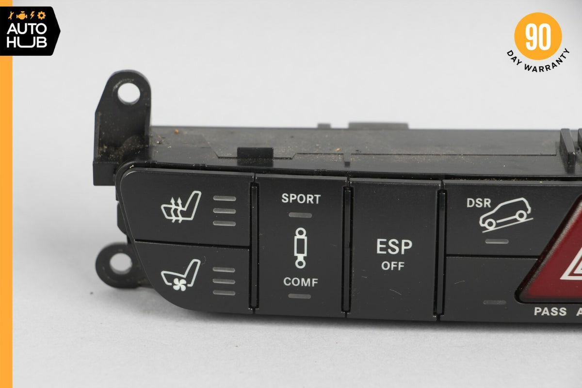 07-11 Mercedes W164 ML63 AMG Center Console Control Switch Panel 1648700358 OEM - photo 3