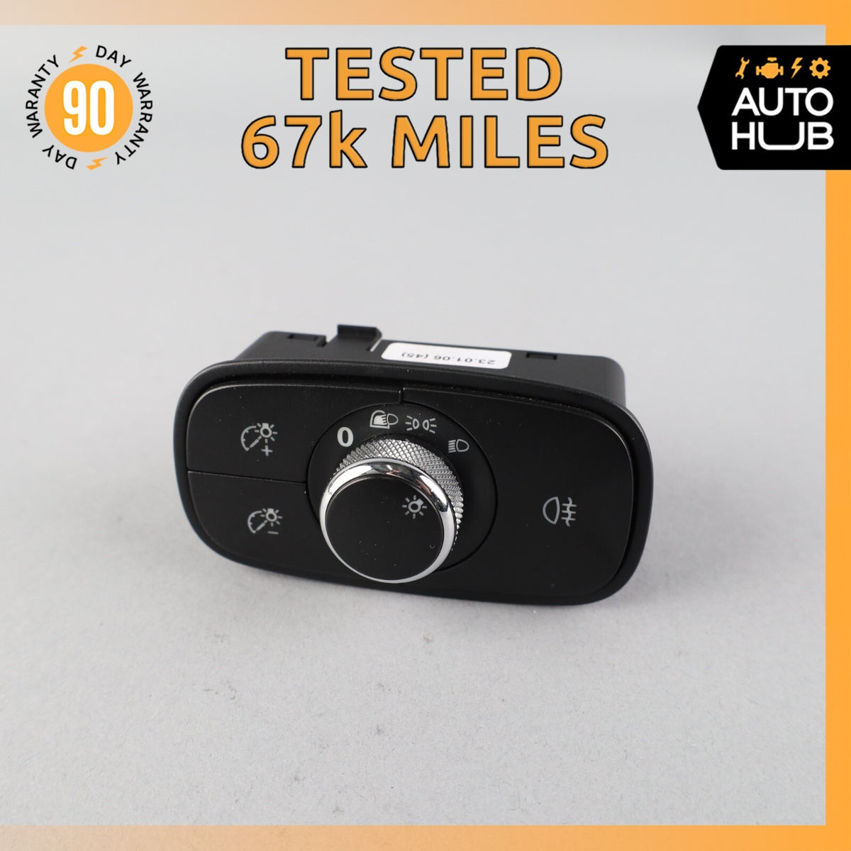 03-18 Bentley Continental Flying Spur GT GTC Headlight Switch Control OEM 67k - photo 1
