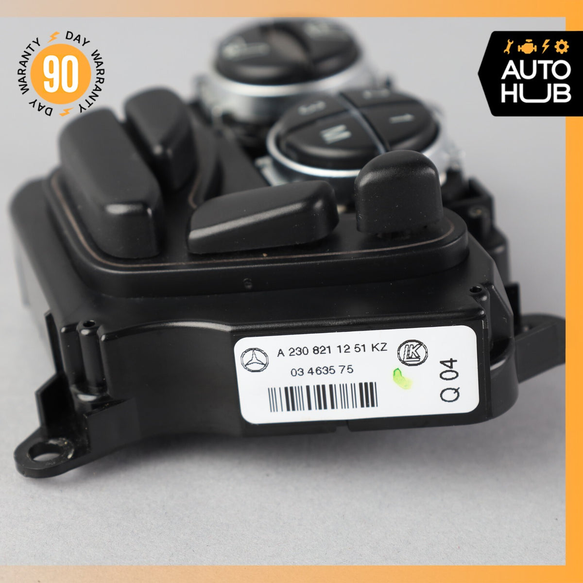 03-08 Mercedes R230 SL500 SL55 AMG Right Side Seat Switch Control Module OEM - photo 13
