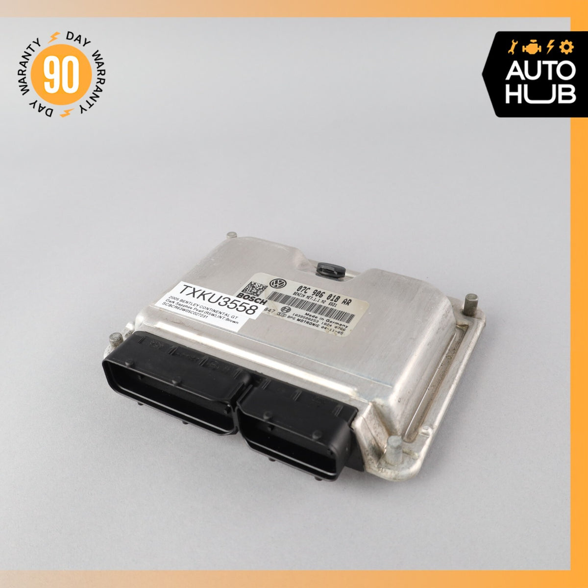 2005 Bentley Continental GT 6.0L W12 Engine Control Module ECU OEM 53k - photo 5